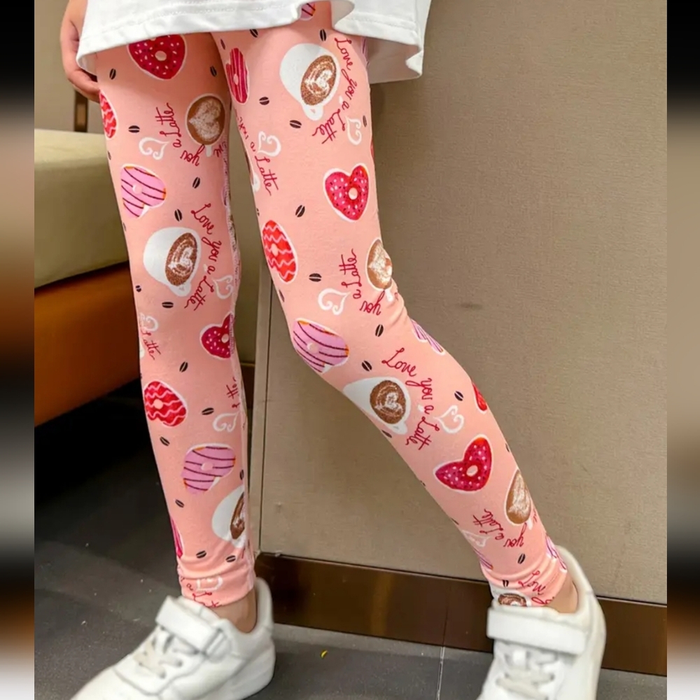 Babu girl Valentines day 💕 leggings
